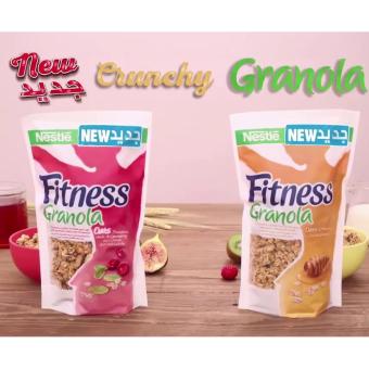 กราโนล่า Nestlé Fitness Granola Oat Honey 300g + Oat Cranberry andPumpkin seeds 300g แพ็คคู่